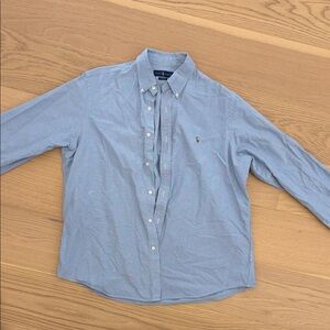 Ralph Lauren Light Blue Oxford Shirt (Men XL)